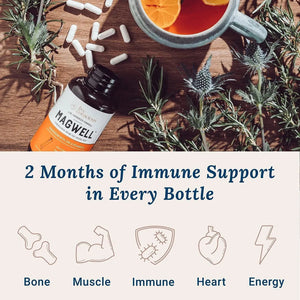 LIVEWELL - Live Conscious Magwell 120 Capsulas - The Red Vitamin MX - Suplementos Alimenticios - {{ shop.shopifyCountryName }}