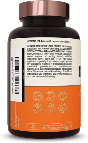 LIVEWELL - Live Conscious Magwell 120 Capsulas - The Red Vitamin MX - Suplementos Alimenticios - {{ shop.shopifyCountryName }}