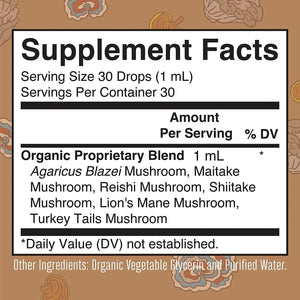 MARY RUTH ORGANICS - Mary Ruth Organics Mushroom Complex 1Oz. - The Red Vitamin MX - Suplementos Alimenticios - {{ shop.shopifyCountryName }}