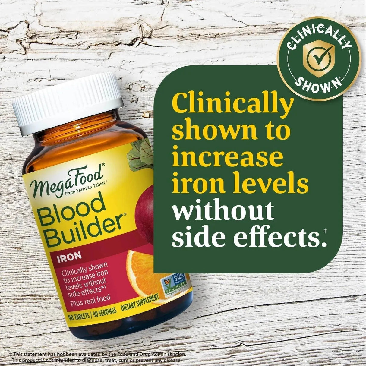 MEGAFOOD - MegaFood Blood Builder Iron Supplement 180 Tabletas - The Red Vitamin MX - Suplementos Alimenticios - {{ shop.shopifyCountryName }}