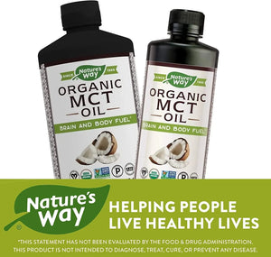 NATURE'S WAY - Nature's Way Organic MCT Oil 480Ml. - The Red Vitamin MX - Suplementos Alimenticios - {{ shop.shopifyCountryName }}