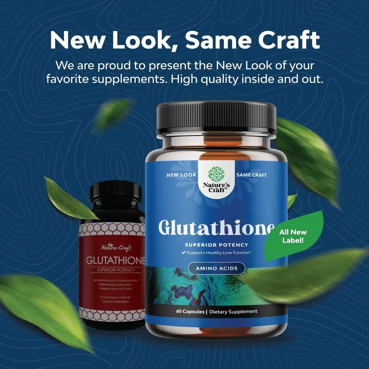 NATURES CRAFT - Natures Craft L Glutathione Superior Potency 60 Capsulas - The Red Vitamin MX - Suplementos Alimenticios - {{ shop.shopifyCountryName }}