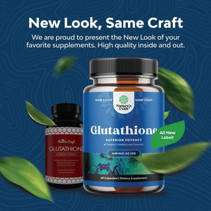 NATURES CRAFT - Natures Craft L Glutathione Superior Potency 60 Capsulas - The Red Vitamin MX - Suplementos Alimenticios - {{ shop.shopifyCountryName }}