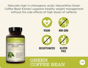 NATUREWISE - Naturewise Green Coffee Bean 800Mg. 60 Capsulas - The Red Vitamin MX - Suplementos Alimenticios - {{ shop.shopifyCountryName }}