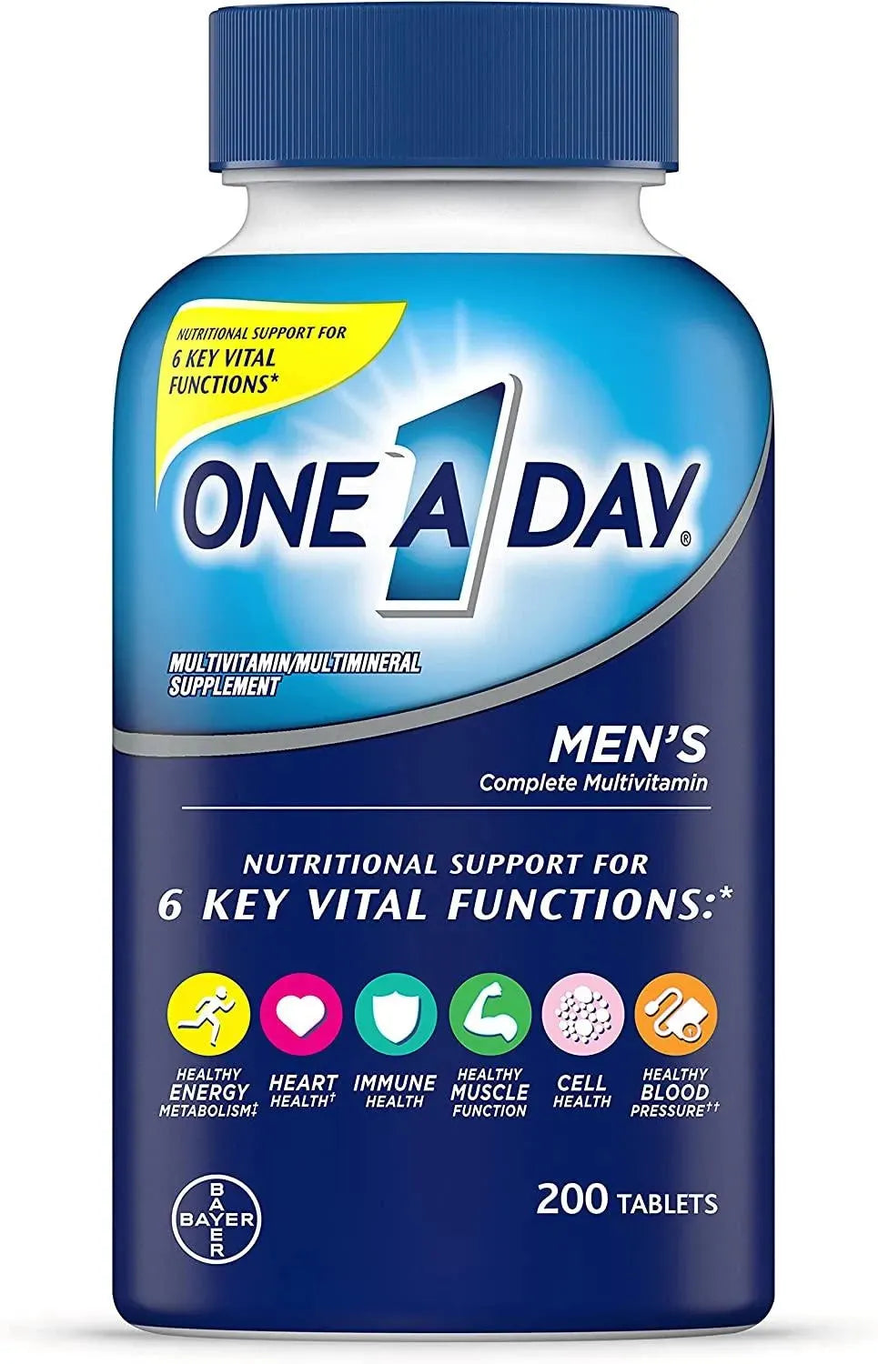 ONE A DAY - One A Day Men’s Multivitamin 200 Tabletas - The Red Vitamin MX - Suplementos Alimenticios - {{ shop.shopifyCountryName }}