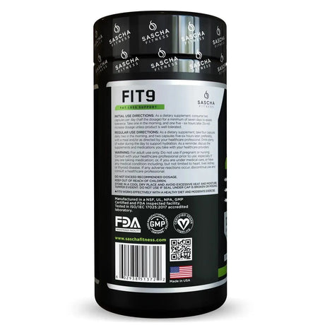 SASCHA FITNESS - Sascha Fitness FIT9 120 Capsulas - The Red Vitamin MX - Suplementos Alimenticios - {{ shop.shopifyCountryName }}