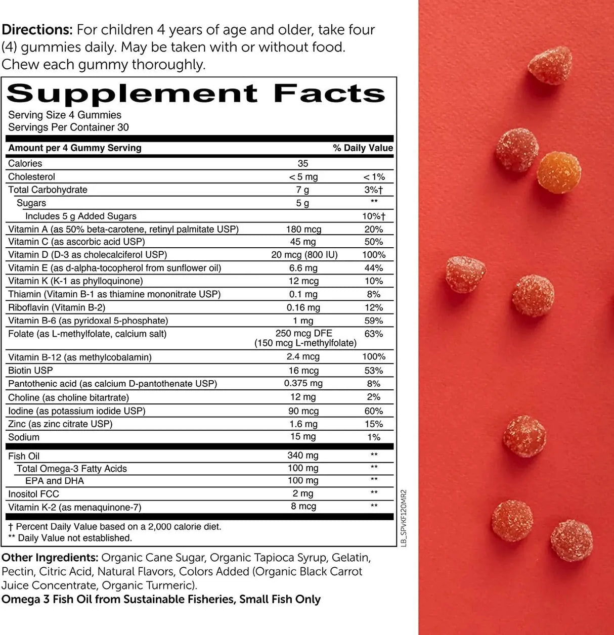SMARTYPANTS - SmartyPants Kids Formula Daily Vitamins 120 Gomitas - The Red Vitamin MX - Suplementos Alimenticios - {{ shop.shopifyCountryName }}