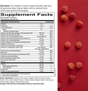 SMARTYPANTS - SmartyPants Kids Formula Daily Vitamins Cherry Berry 120 Gomitas - The Red Vitamin MX - Suplementos Alimenticios - {{ shop.shopifyCountryName }}