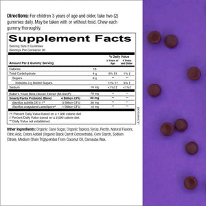 SMARTYPANTS - SmartyPants Kids Probiotic Immunity Gummies Grape 60 Gomitas - The Red Vitamin MX - Suplementos Alimenticios - {{ shop.shopifyCountryName }}