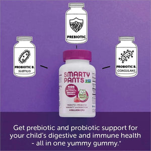 SMARTYPANTS - SmartyPants Kids Probiotic Immunity Gummies Grape 60 Gomitas - The Red Vitamin MX - Suplementos Alimenticios - {{ shop.shopifyCountryName }}
