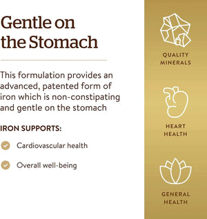 SOLGAR - Solgar Gentle Iron 180 Capsulas - The Red Vitamin MX - Suplementos Alimenticios - {{ shop.shopifyCountryName }}