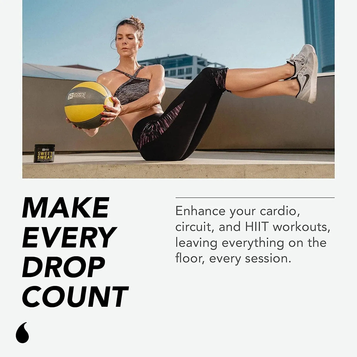 SPORTS RESEARCH - Sports Reseaarch Sweet Sweat Workout Enhancer Roll-On Gel Stick 6.4Oz. - The Red Vitamin MX - Suplementos Alimenticios - {{ shop.shopifyCountryName }}
