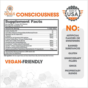 THE GENIUS BRAND - The Genius Brand Genius Consciousness 2.79Oz. - The Red Vitamin MX - Suplementos Alimenticios - {{ shop.shopifyCountryName }}